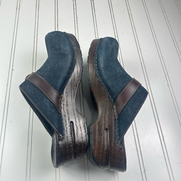 Dansko Shandi Black Leather Tassel Mule Clogs Women’s Size 7.5-8 - Picture 8 of 10